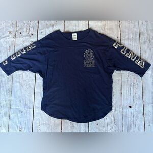 PINK Victoria's Secret Navy Long Sleeve Tee